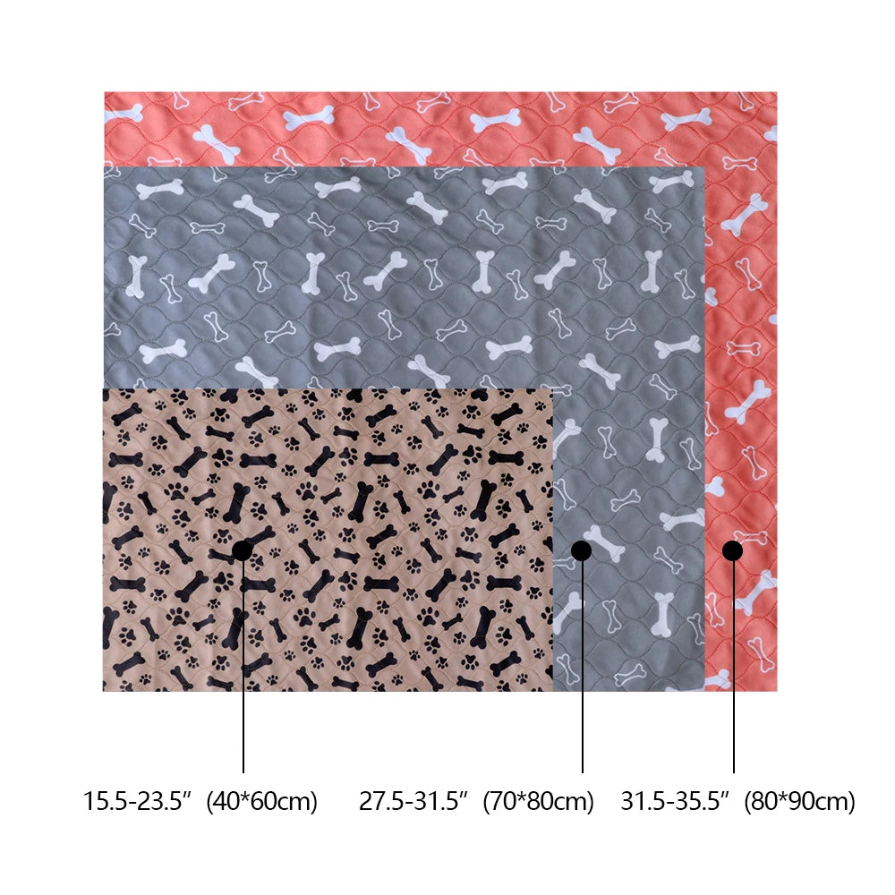 Reusable Pet Pee Pad - Washable Dog Training Pad 