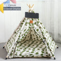 Pet Teepee Tent - Cat Teepee Bed - Dog Teepee House