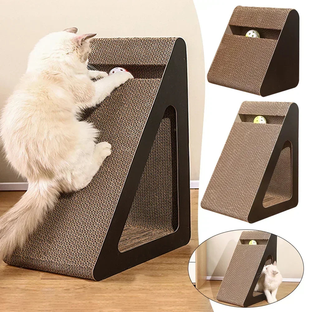 2-in-1 Cat Scratcher - Cat Scratching Board - Interactive Cat Toy