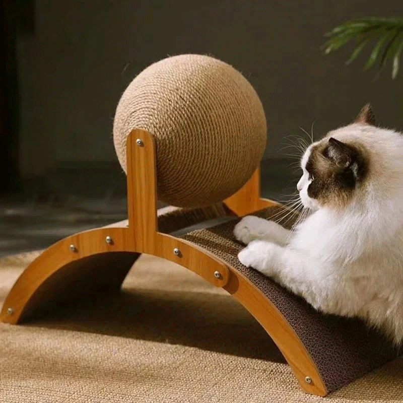 Rabbit Cat Scratcher Toy