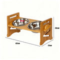 Elevated Pet Bowl Stand - Adjustable Bowl Stand
