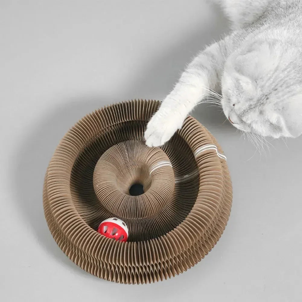Interactive Cat Scratcher - Cat Scratching Board - Cat Play Toy