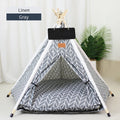 Pet Teepee Tent - Cat Teepee Bed - Dog Teepee House