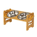 Elevated Pet Bowl Stand - Adjustable Bowl Stand