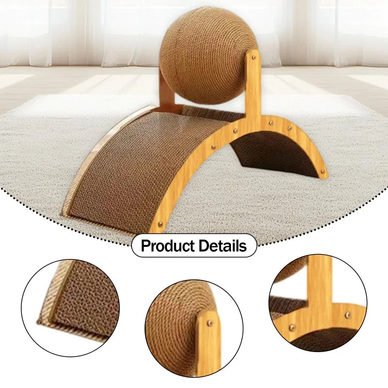 Rabbit Cat Scratcher Toy