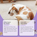 Flea and Tick Spray - Pet Flea Prevention - Dog Cat Tick Control