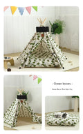 Pet Teepee Tent - Cat Teepee Bed - Dog Teepee House