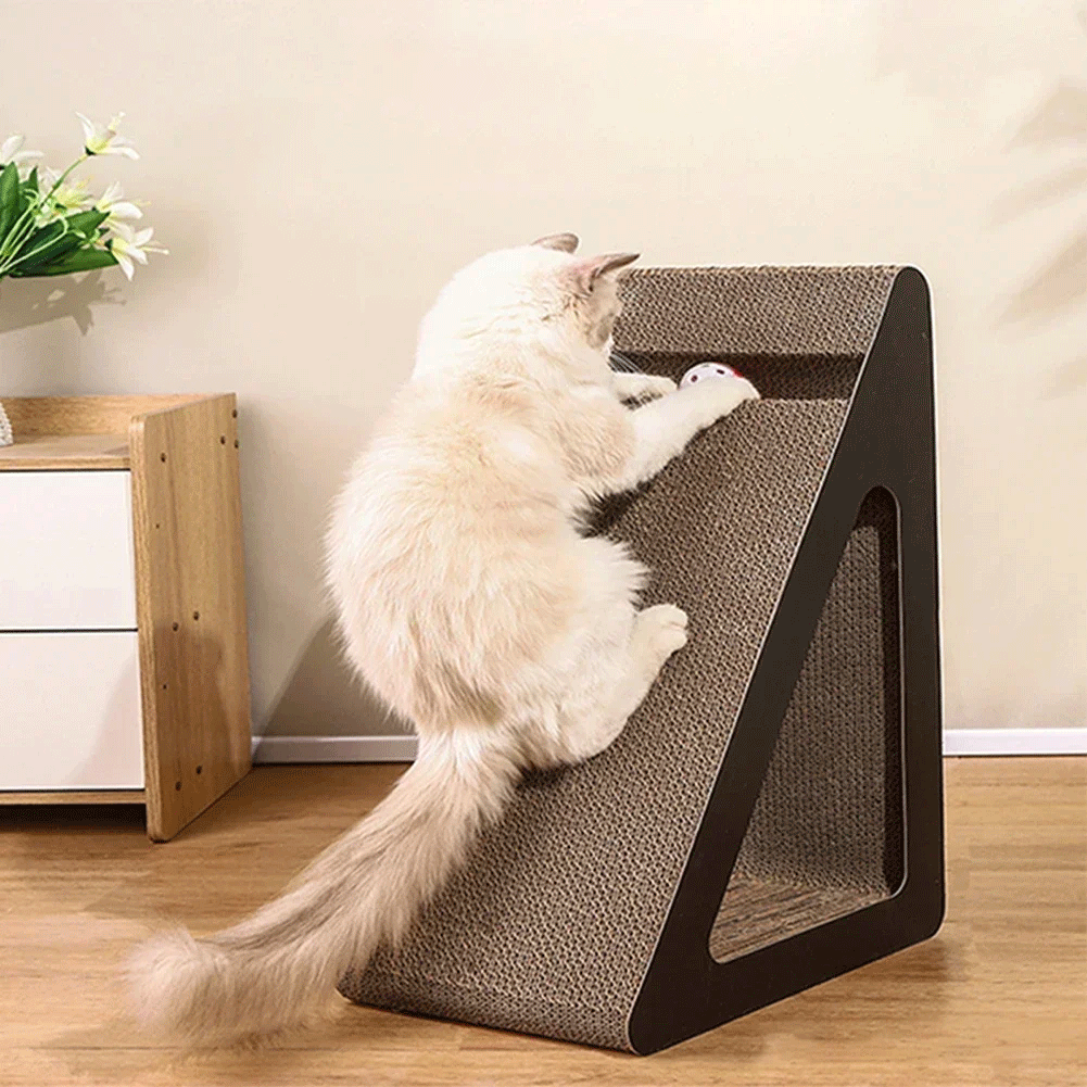 2-in-1 Cat Scratcher - Cat Scratching Board - Interactive Cat Toy
