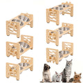Adjustable Pet Bowl Stand - Cat Dog Feeder - Elevated Pet Bowls