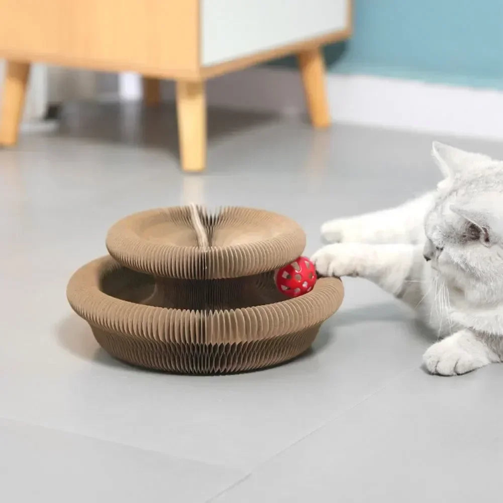 Interactive Cat Scratcher - Cat Scratching Board - Cat Play Toy