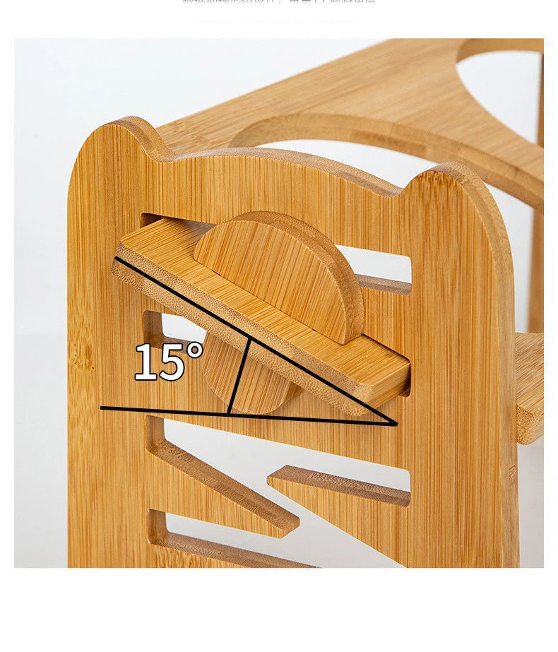 Elevated Pet Bowl Stand - Adjustable Bowl Stand