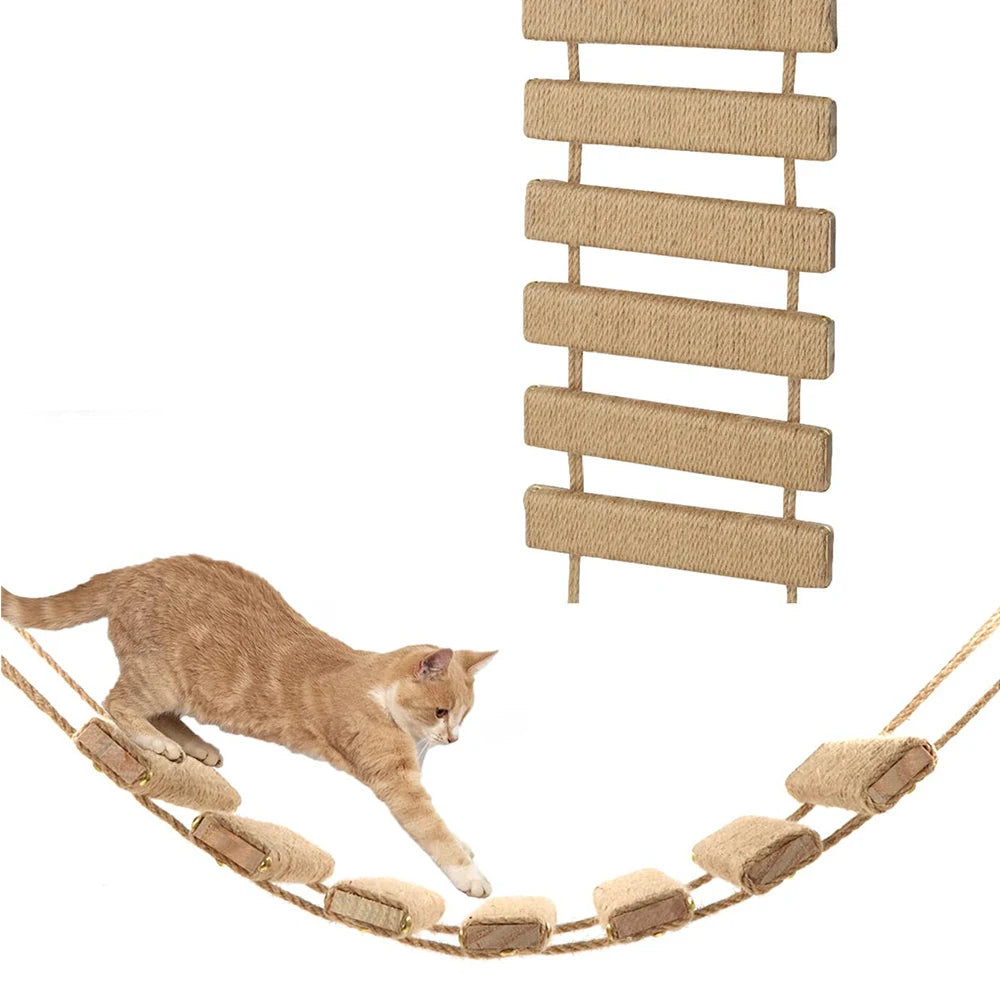 Cat Cage Bridge - Hanging Cat Bridge - Cat Climbing Bridge