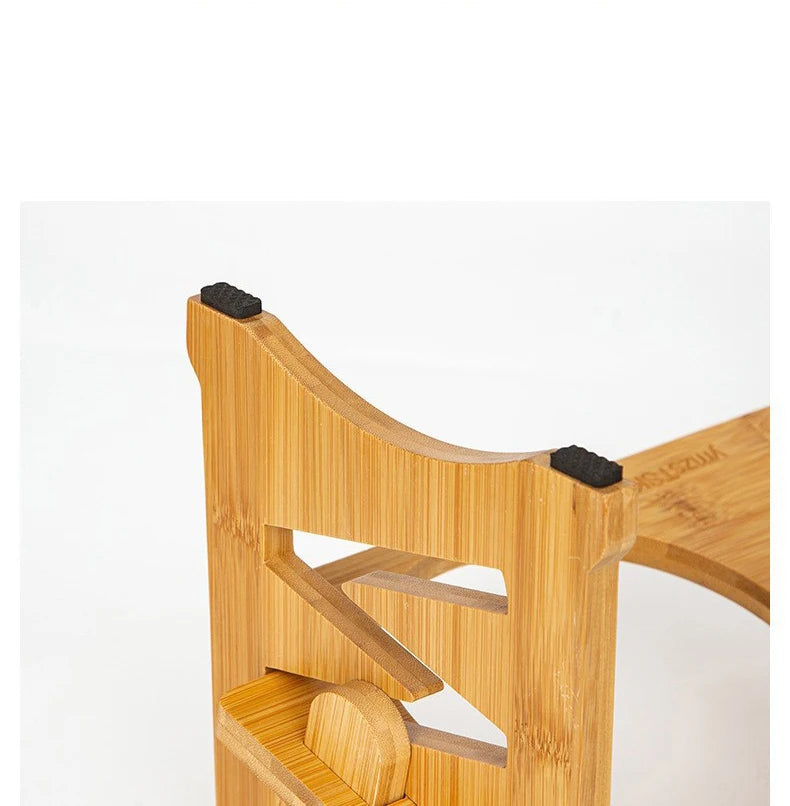 Elevated Pet Bowl Stand - Adjustable Bowl Stand