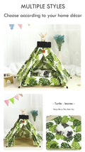 Pet Teepee Tent - Cat Teepee Bed - Dog Teepee House